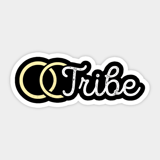 Tribe Bachelorette Bride Squad Team Bride Bridesmaid Proposal Wedding Party Bride And Tribe Apparel Sticker by NickDezArts